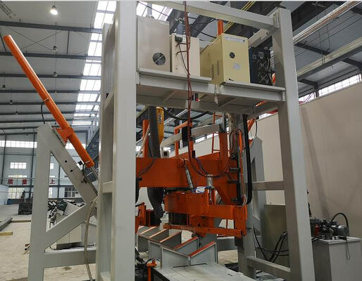 Jakość  HM2500/12000 Shut Welding Machine For High Mast / Mono Pole / Communication Pole fabryka