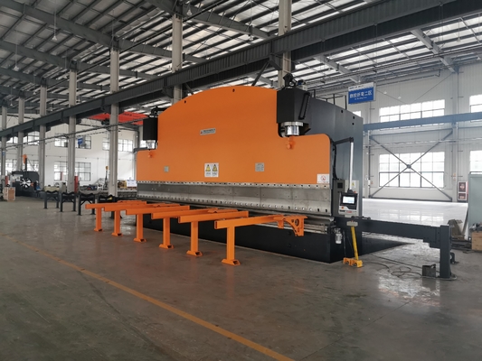 8200mm 45 Kw Cnc Hydraulic Press Brake Machine Automatyczna stal węglowa