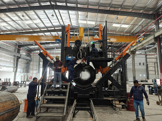 HM1600/16000 Wysoki maszt /jednopolt / komunikacja Pole Zamknięta maszyna spawalnicza