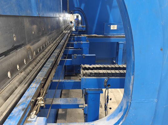 CNC Tandem Hydraulic Press Brake Model: 2-We67k-1200/6250 Do produkcji monopołu, przewodów biegów i wieży rurowej wysokiego mastu