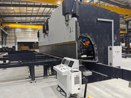 CNC Tandem Hydraulic Press Brake Model 2-WE67k-1200/6250 do produkcji monopołowej transmisji