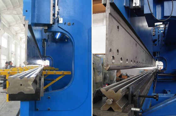 Good price Ciężkie obróbki metali CNC hydrauliczne hamulce z 400L zbiornika oleju pojemność 200T Max. ciśnienie i ustawialne uderzenie w Internecie