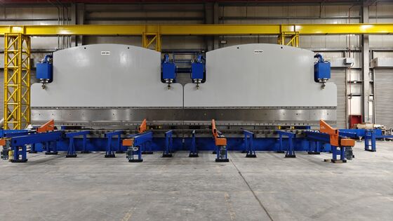 12000KN CNC Tandem Press Brake 2×6000mm dla stali 14mm