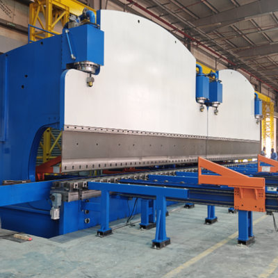 CNC Tandem Hydraulic Press Brake z siłą roboczą 2X1200Ton i długością stołu 2X6250mm dla długiej żywotności