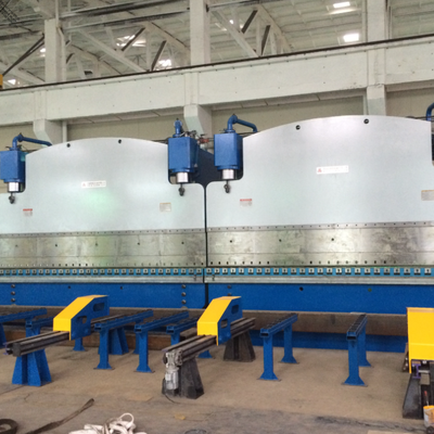 CNC Tandem Hydraulic Press Brake z siłą roboczą 320 ton i długością stołu 6000 mm z systemem CNC DELEM DA53T