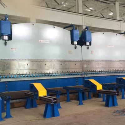 CNC Tandem Hydraulic Press Brake z siłą roboczą 320 ton i długością stołu 6000 mm z systemem CNC DELEM DA53T