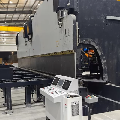 CNC Tandem Hydraulic Press Brake z siłą roboczą 320 ton i długością stołu 6000 mm z systemem CNC DELEM DA53T