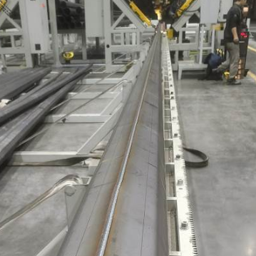 Maszyna spawalnicza CNC 12m Pulse MIG Street Light Pole Welding Machine