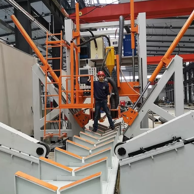 HM2500/14000 14m Automatyczna spawarka CNC do zamykania szwów słupów oświetleniowych Maks. średnica 2500mm