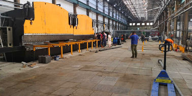 Maszyna do gięcia płyt hydraulicznych CNC z podwójnym połączeniem do linii produkcyjnej słupów świetlnych