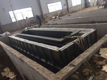7,0 x 1,2 x 2,2 m Zbiornik cynkowy Sprzęt do cynkowania ogniowego z systemem ochrony środowiska