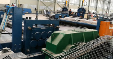 Automatyczna maszyna do cięcia stożków, linia produkcyjna słupów oświetleniowych 12000 mm