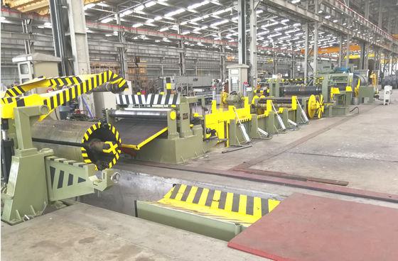 4,5x1600 ISO9001 1550mm Maszyna do cięcia wzdłużnego cewki stalowej