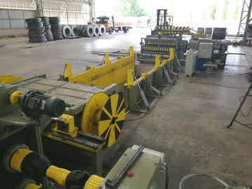 Linia do cięcia wzdłużnego cewki stalowej 4x1600 o wysokiej precyzji 37kw