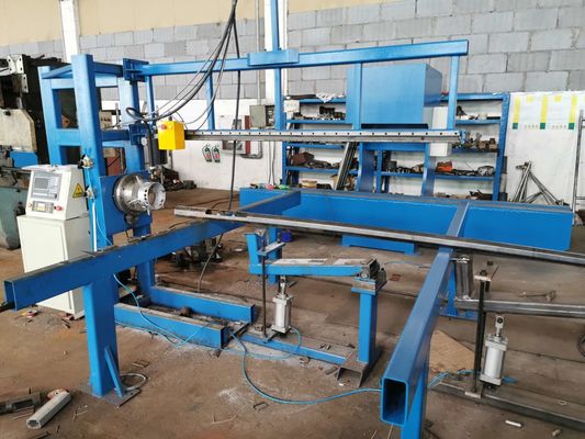 CNC Light Pole Door Cutting Machine, maksymalna średnica 350 mm, maksymalna długość cięcia 2000 mm